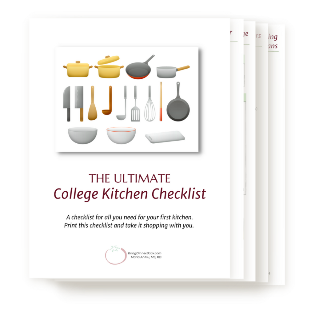 The Ultimate College Kitchen Checklist image